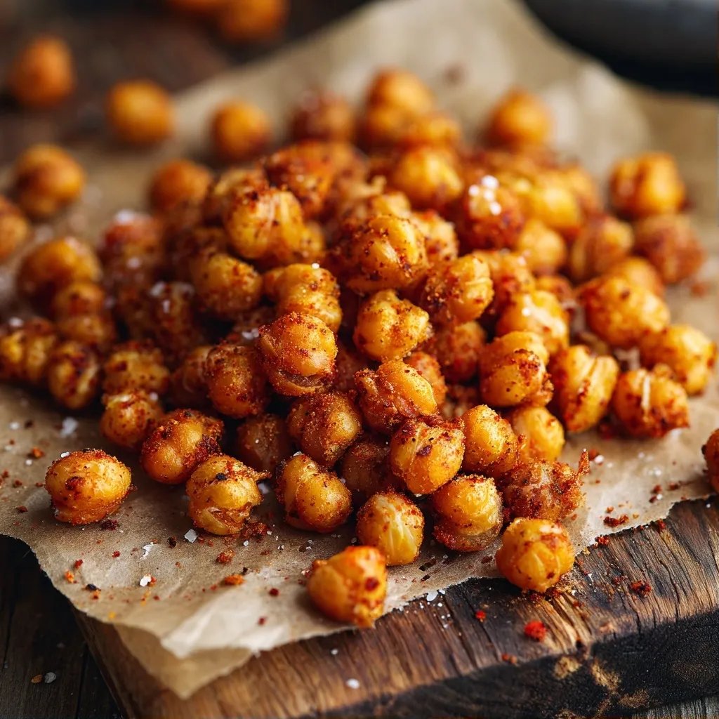 Knusprige Kichererbsen-Snacks