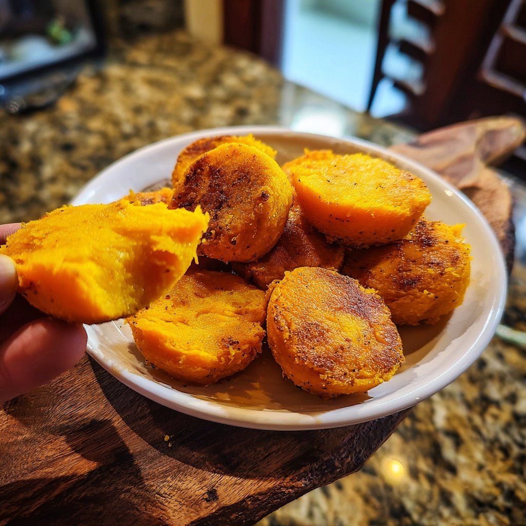 Süßkartoffel und Mango Häppchen