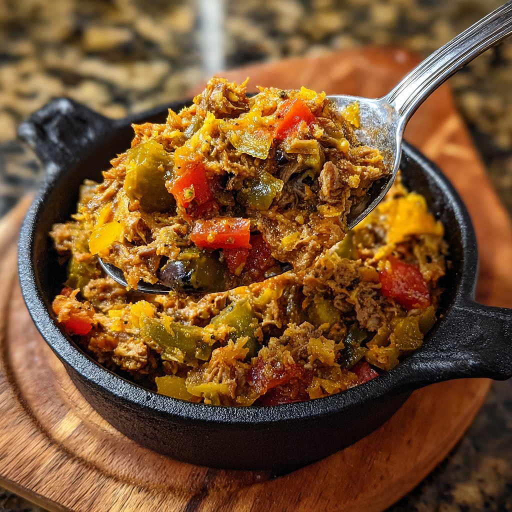 Stovetop Picadillo Spanisches Rind Reis