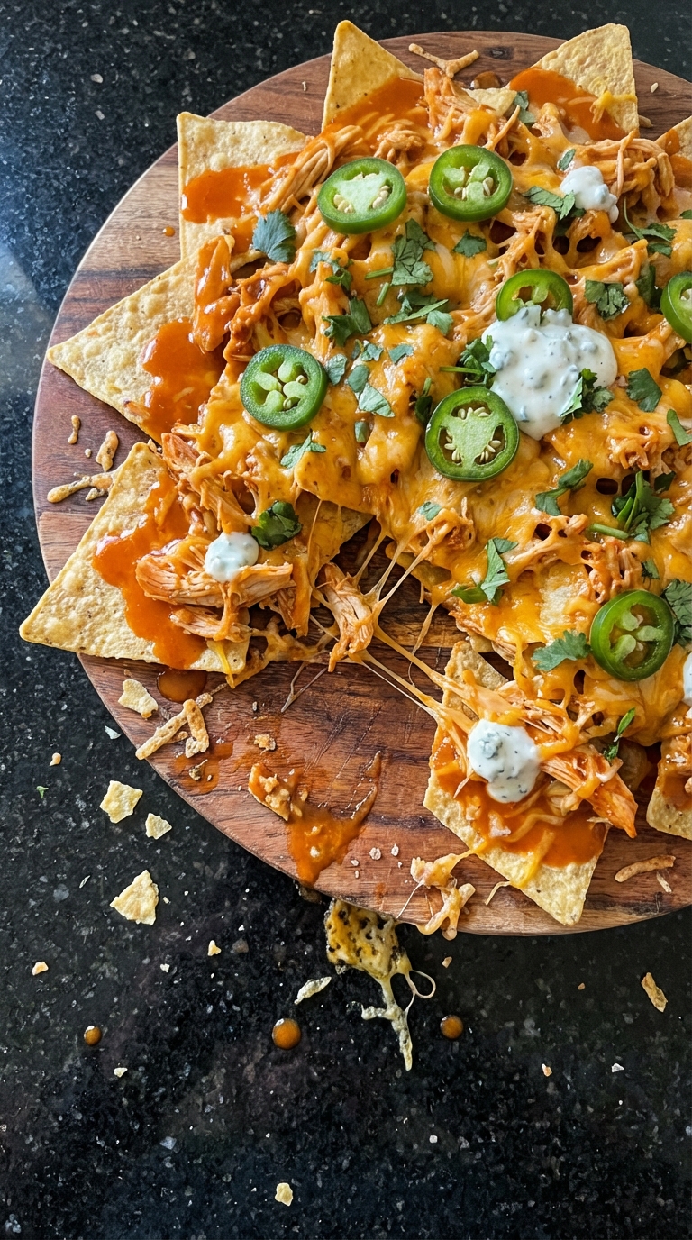 Buffalo Hähnchen Nacho Platte​