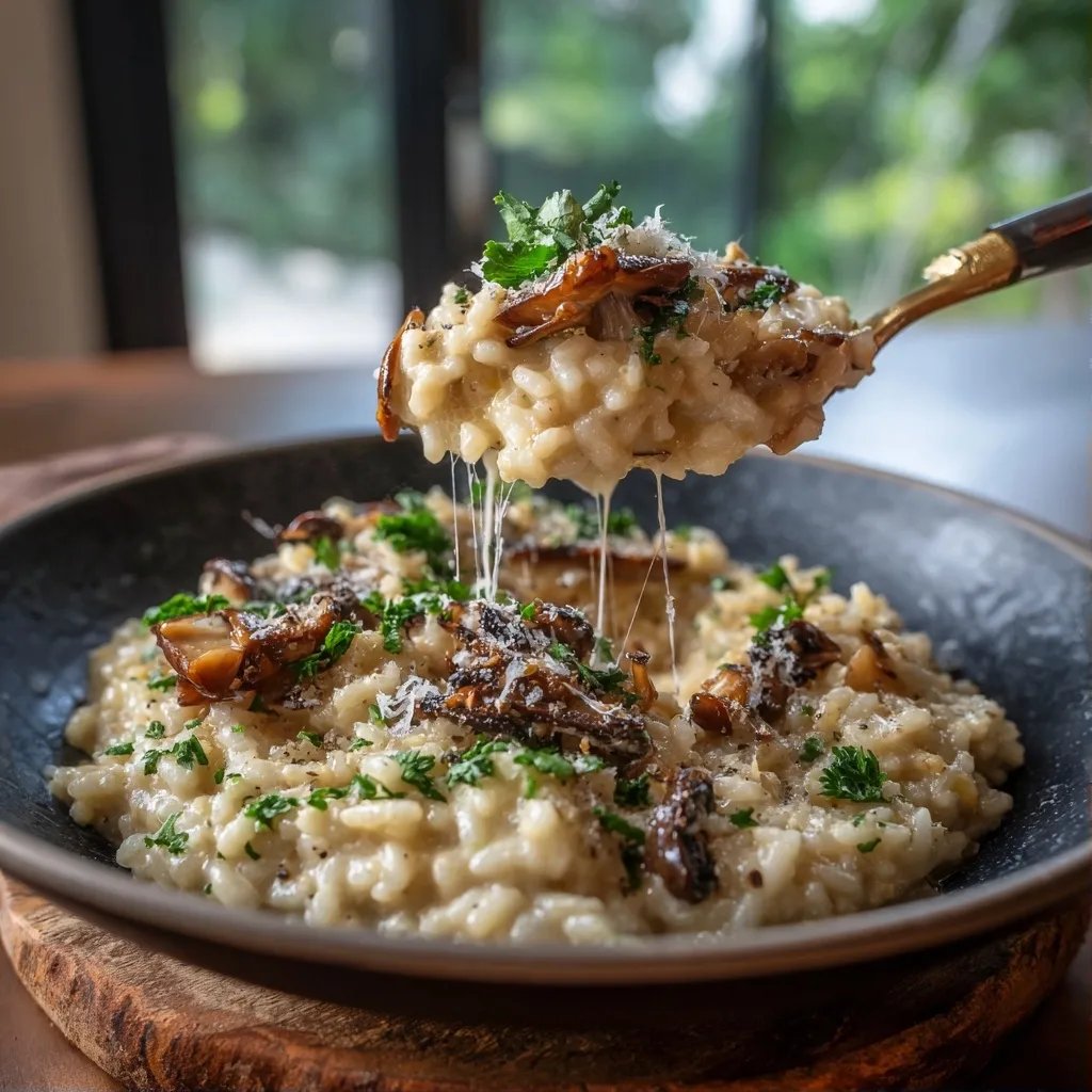Risotto Mit Pilzen