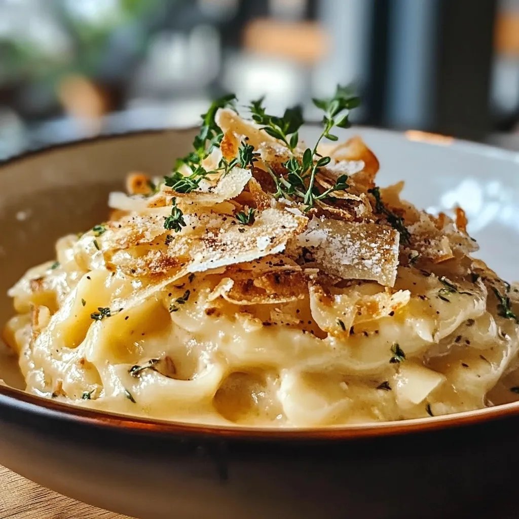 Käse-Spätzle mit Röstzwiebeln