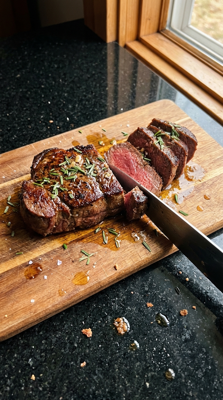 Rosmarin Knoblauch Filet Mignon​