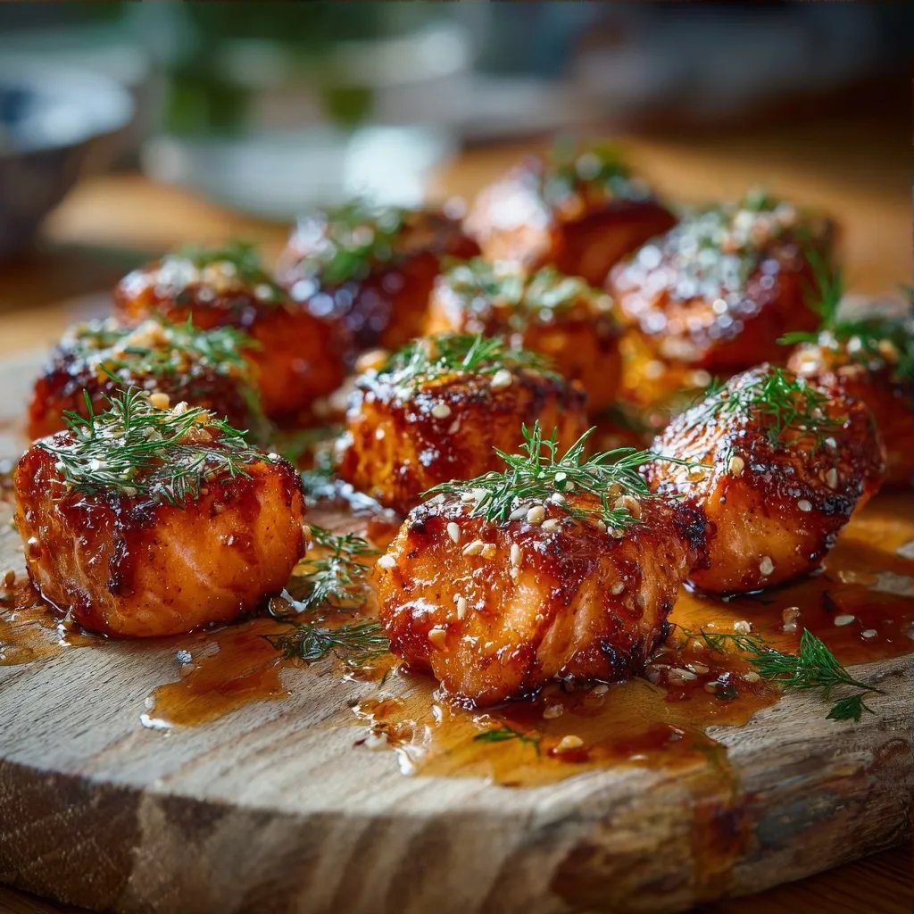 Lachs Bites Honig