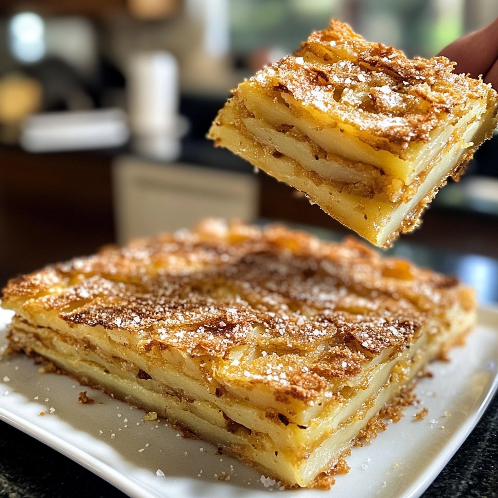 Kartoffel Pavé für den Extra-Crunch