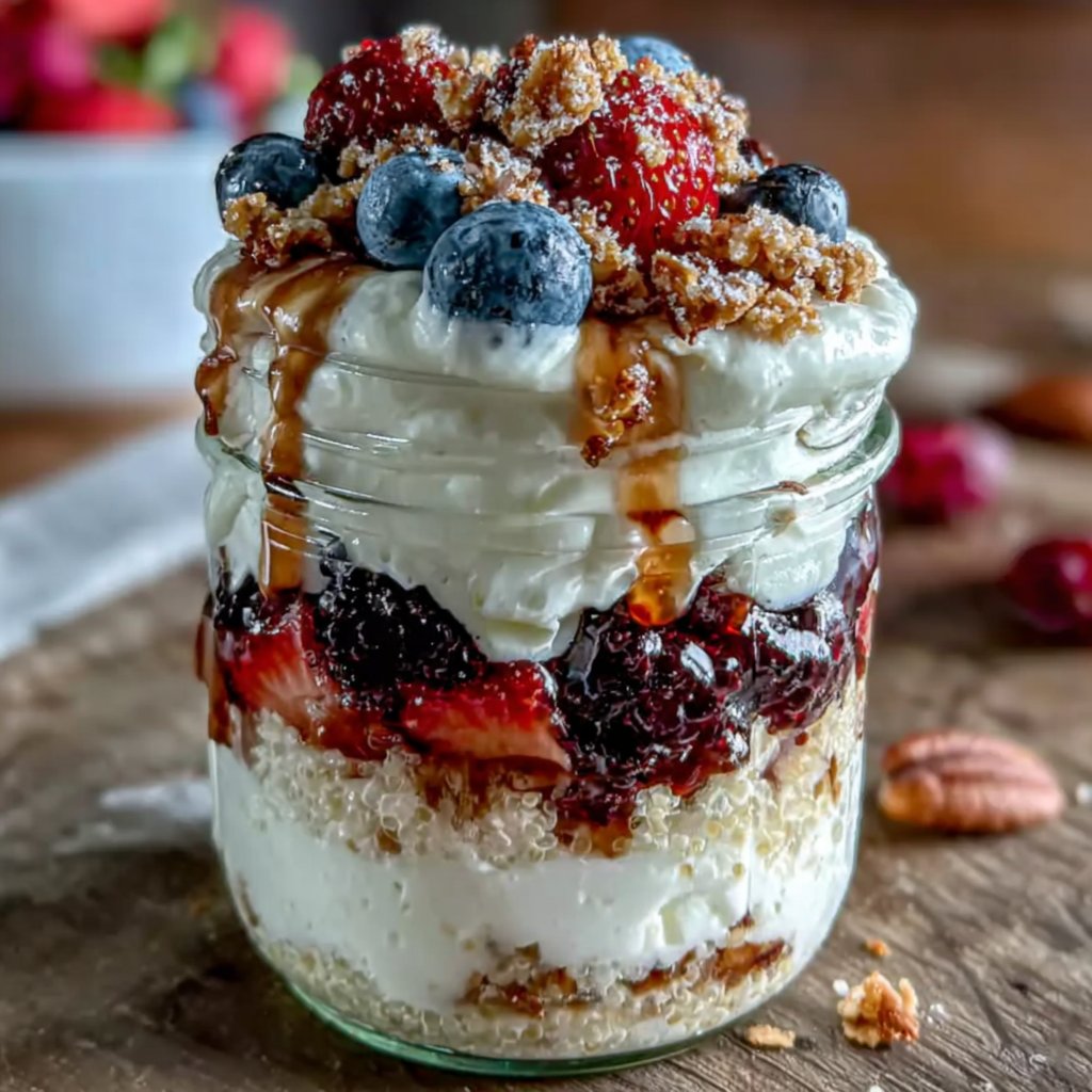 Quinoa Joghurt Parfait