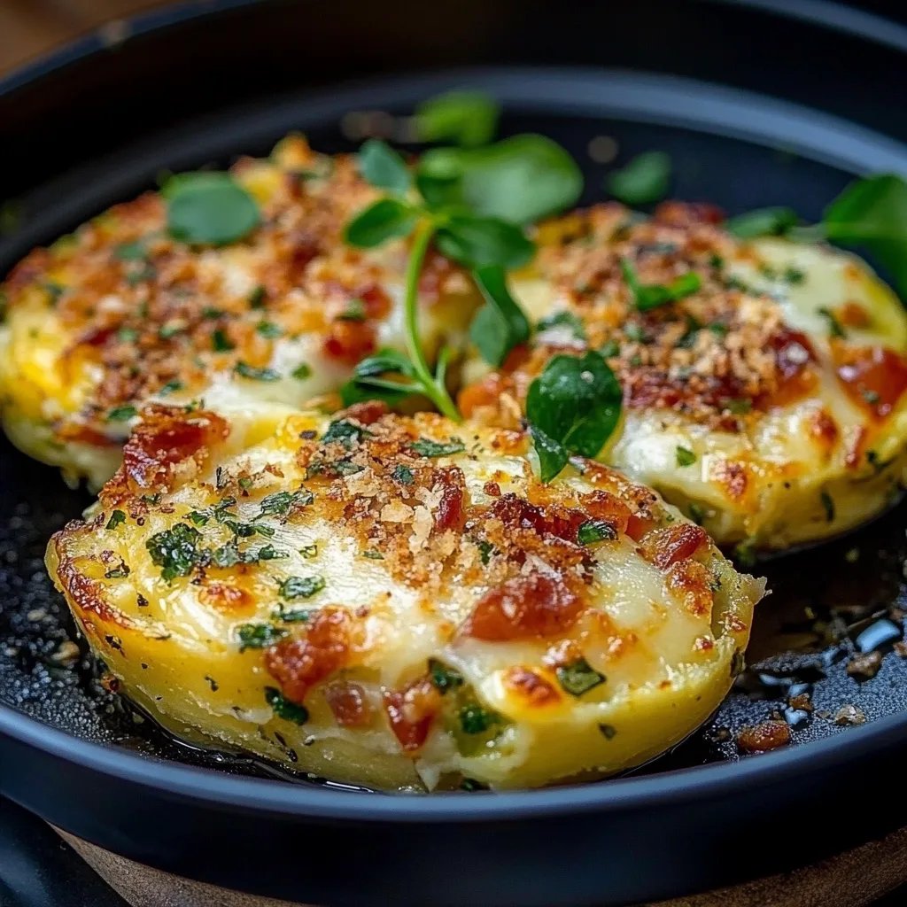 Gebackene Käsekartoffeln