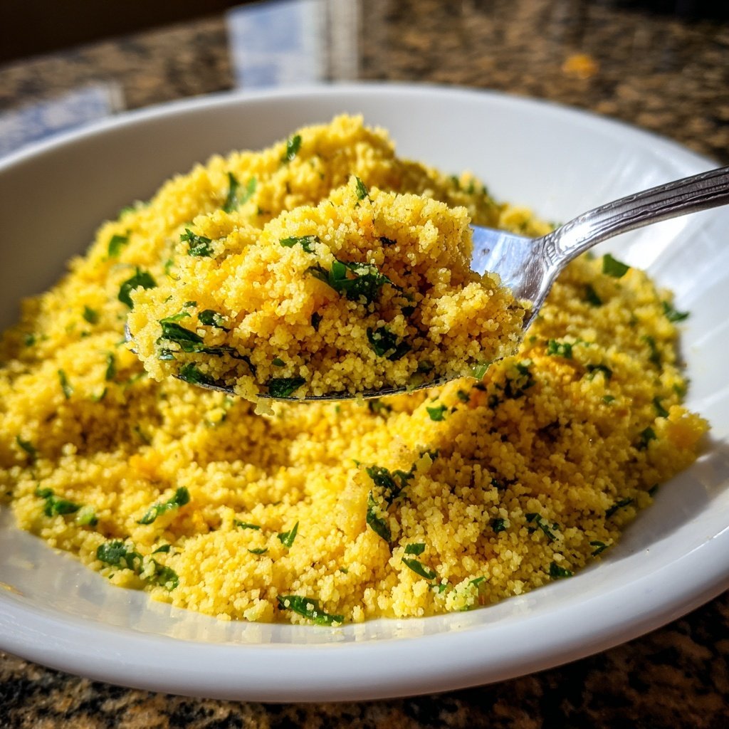 Würziger Zitronen Kräuter Couscous