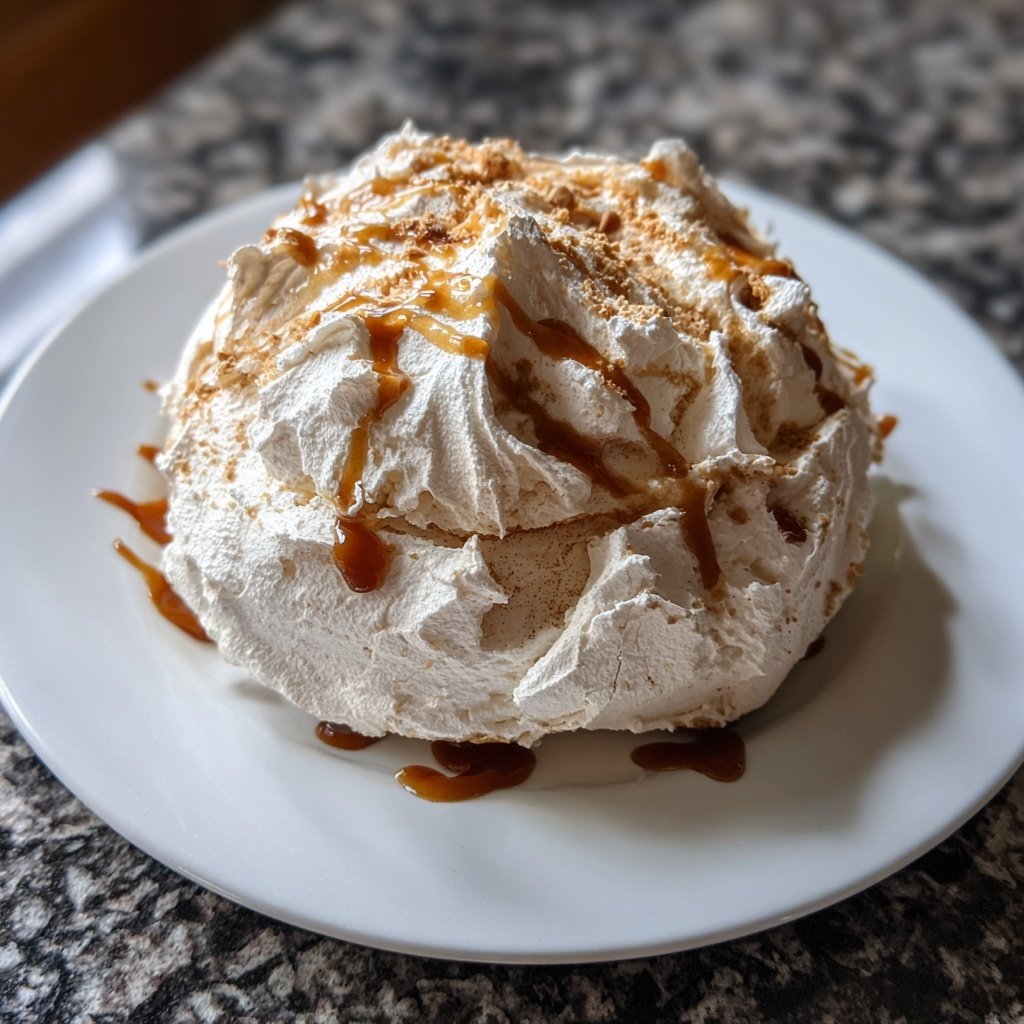 Haselnussmakronen mit luftigem Eischnee​