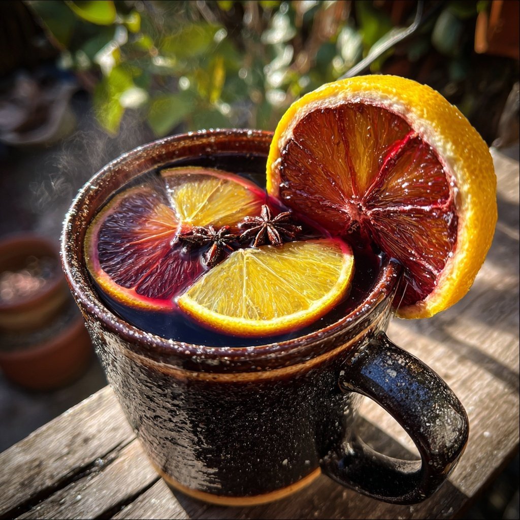 Glühwein Gewürzte Zitrus Nelken