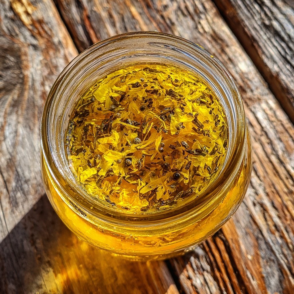 Erfrischender Löwenzahntee-Mix