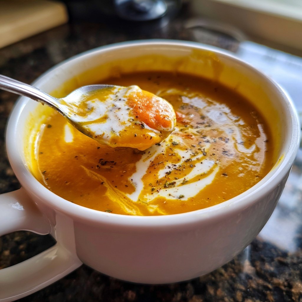 Steckrüben Suppe mit Kokosmilch