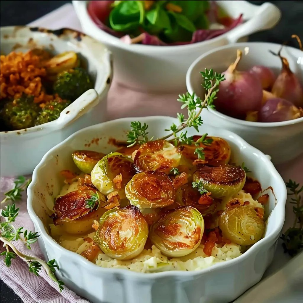 Gebratener Rosenkohl