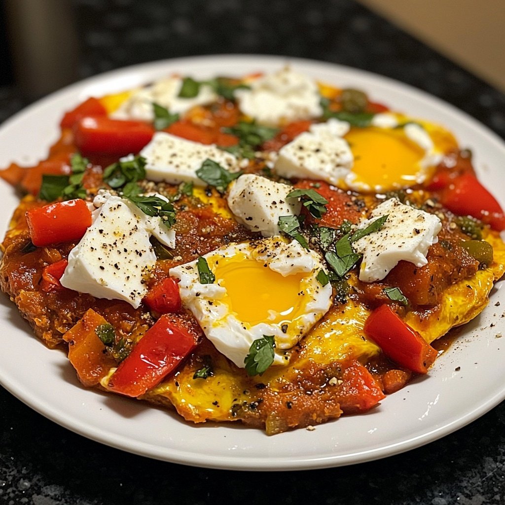 Internationale-Küche-Shakshuka mit Feta