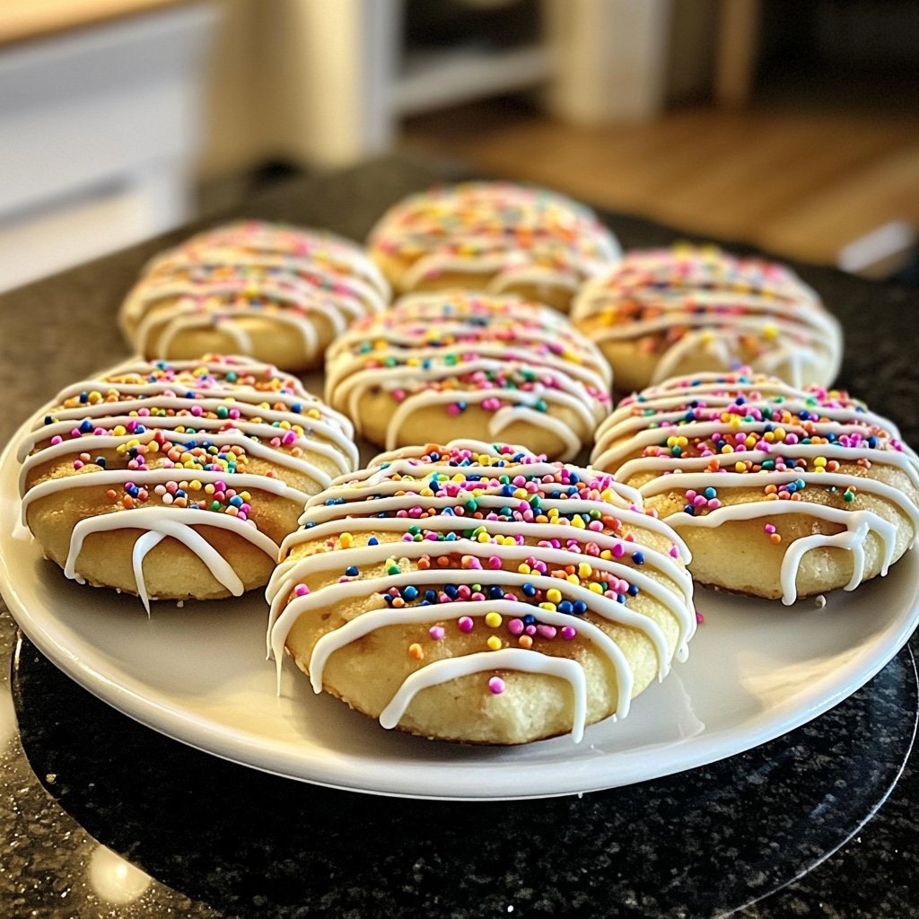 Butterplätzchen mit Zuckerguss