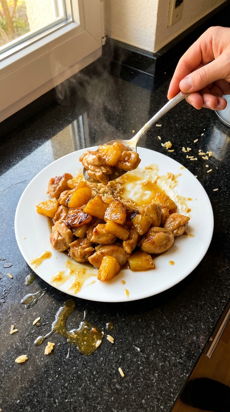 Ananas Hähnchen Genuss