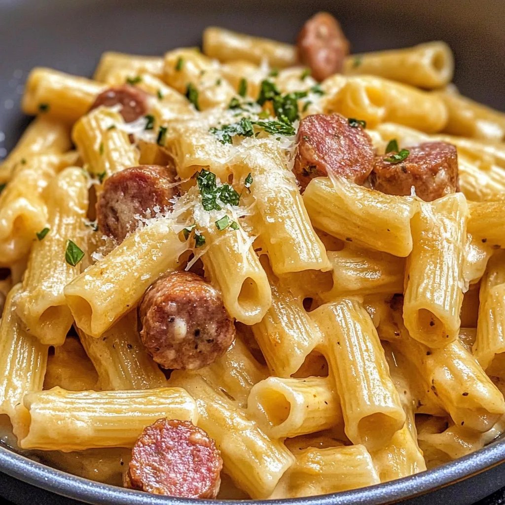 Wurst-Nudel-Pfanne mit Käse: Ein Unglaublich Ultimatives Rezept für 4 Personen