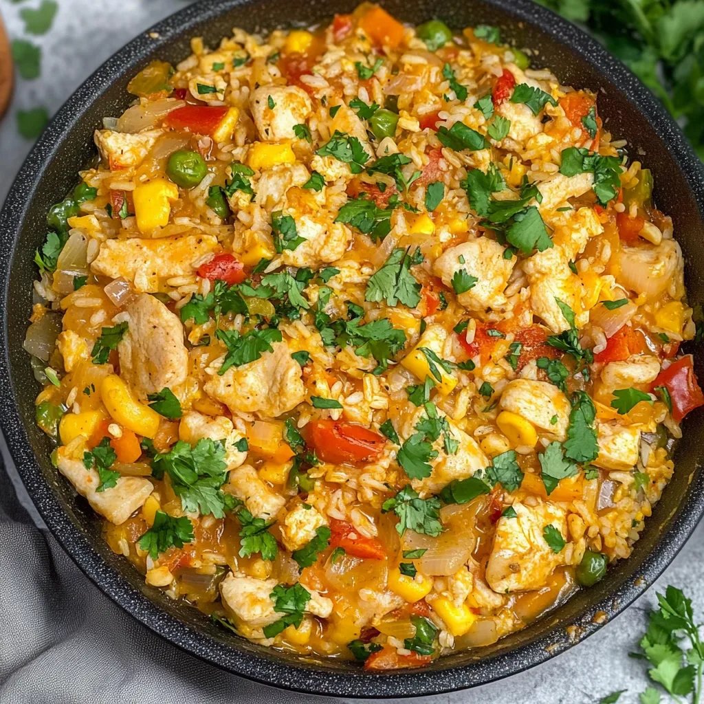 Orez cu pui si legume: Ein Unglaubliches Ultimatives Rezept für 4 Personen