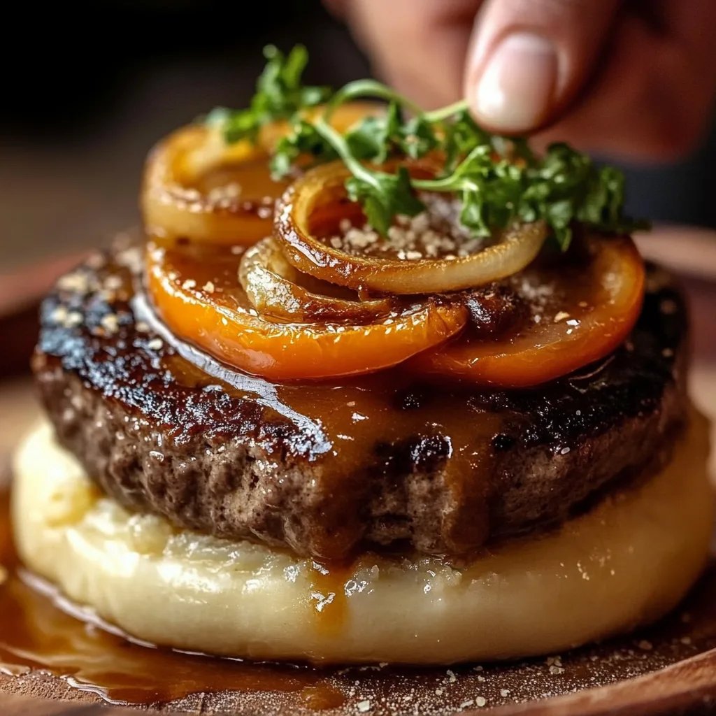 Deftiger Schmorbraten mit Zwiebeln