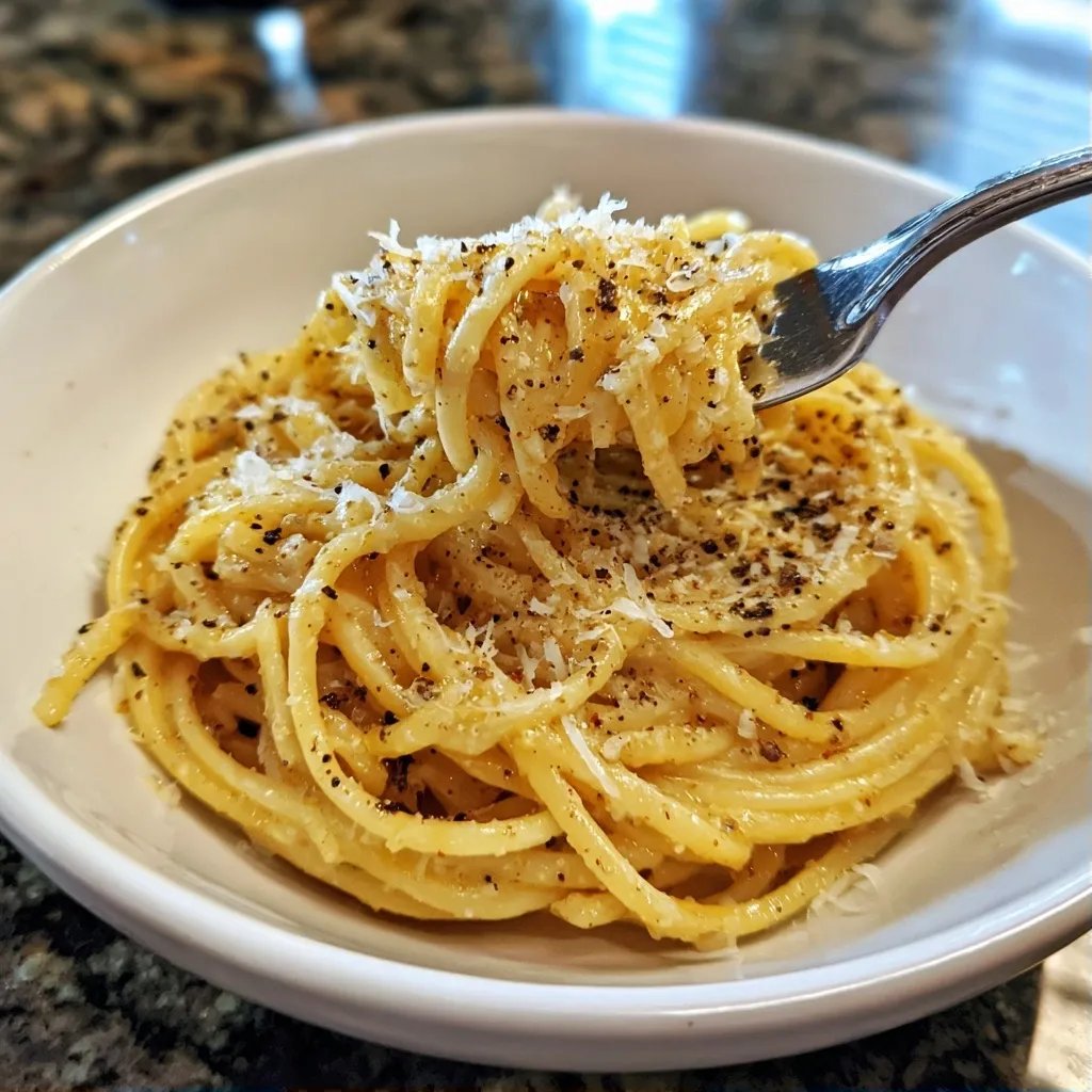 Spaghetti Cacio Pepe