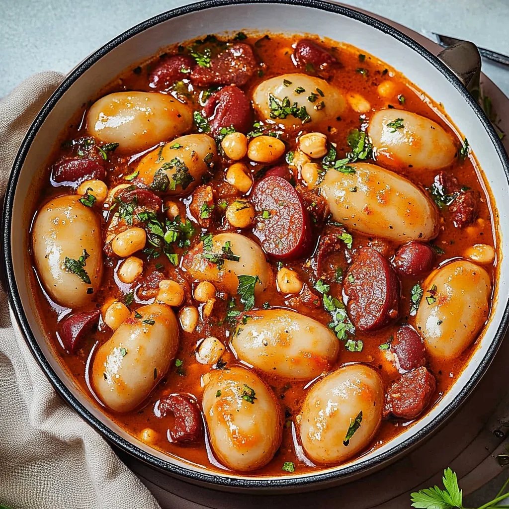 Weiße Bohneneintopf mit Würstchen: Ein Unglaublich Einfaches Rezept