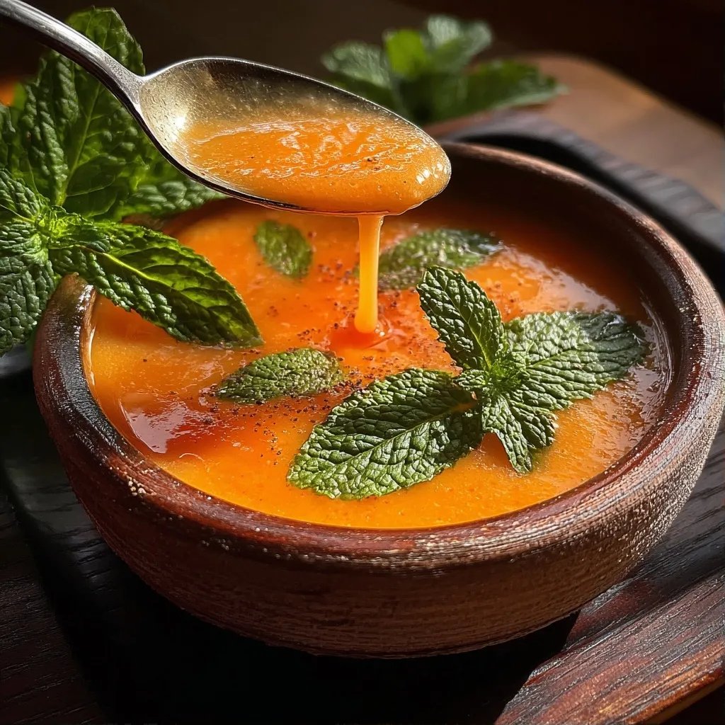 Kalte Melonensuppe
