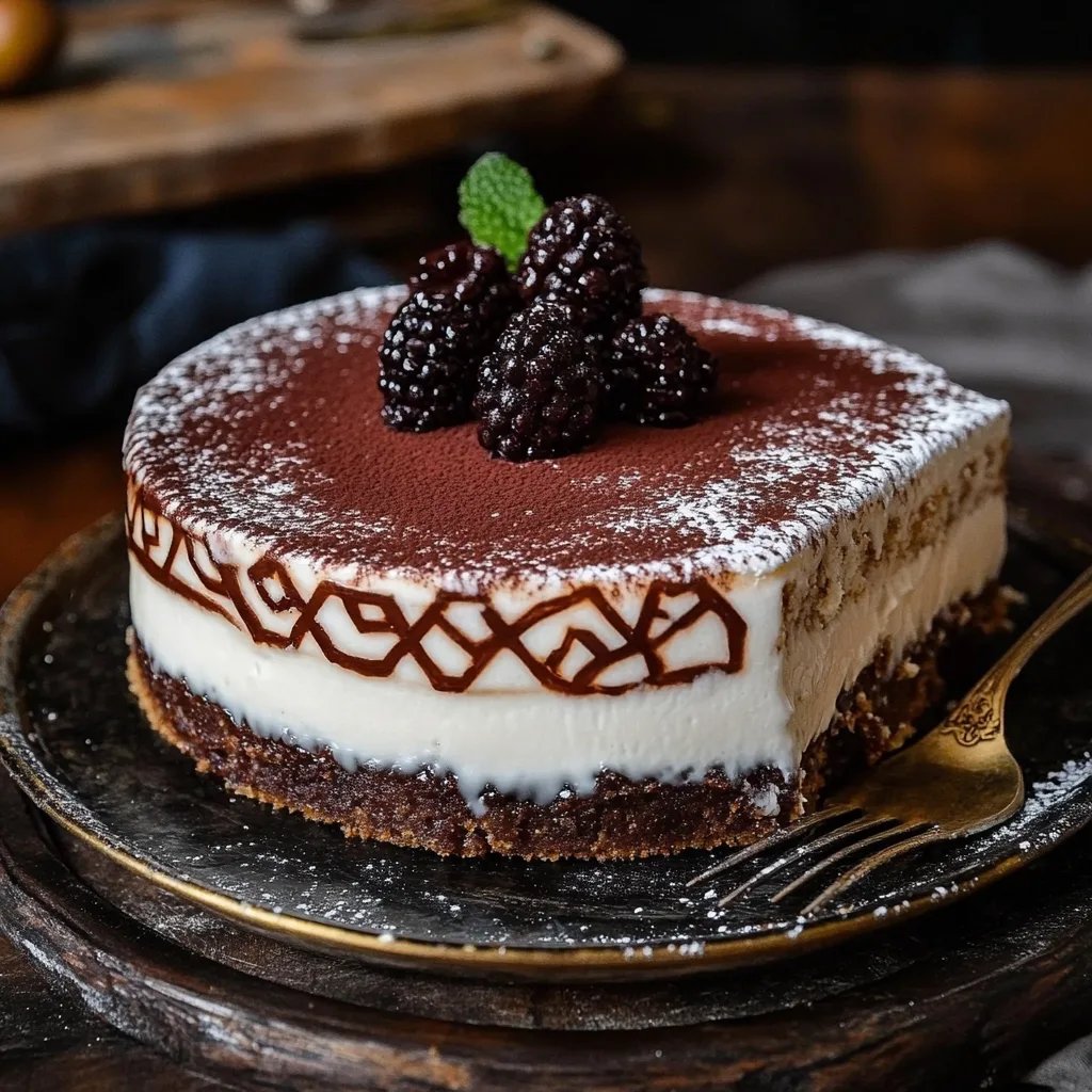 Spekulatius-Käsekuchen mit Noisette-Milchreis