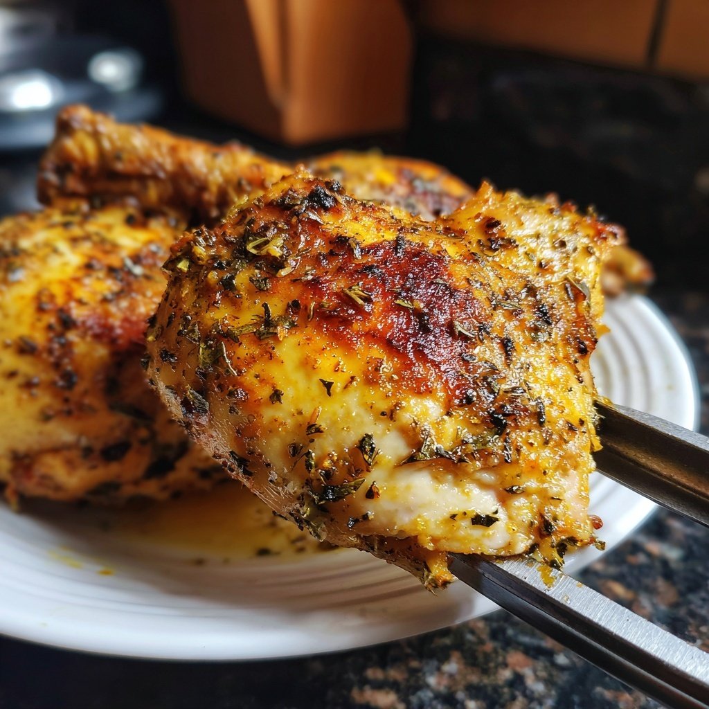 Hähnchenbrust mediterran aus der Heißluftfritteuse