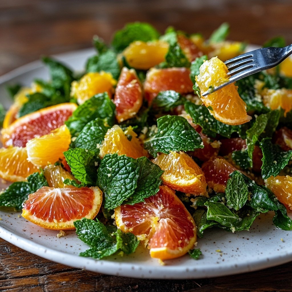 Orangensalat