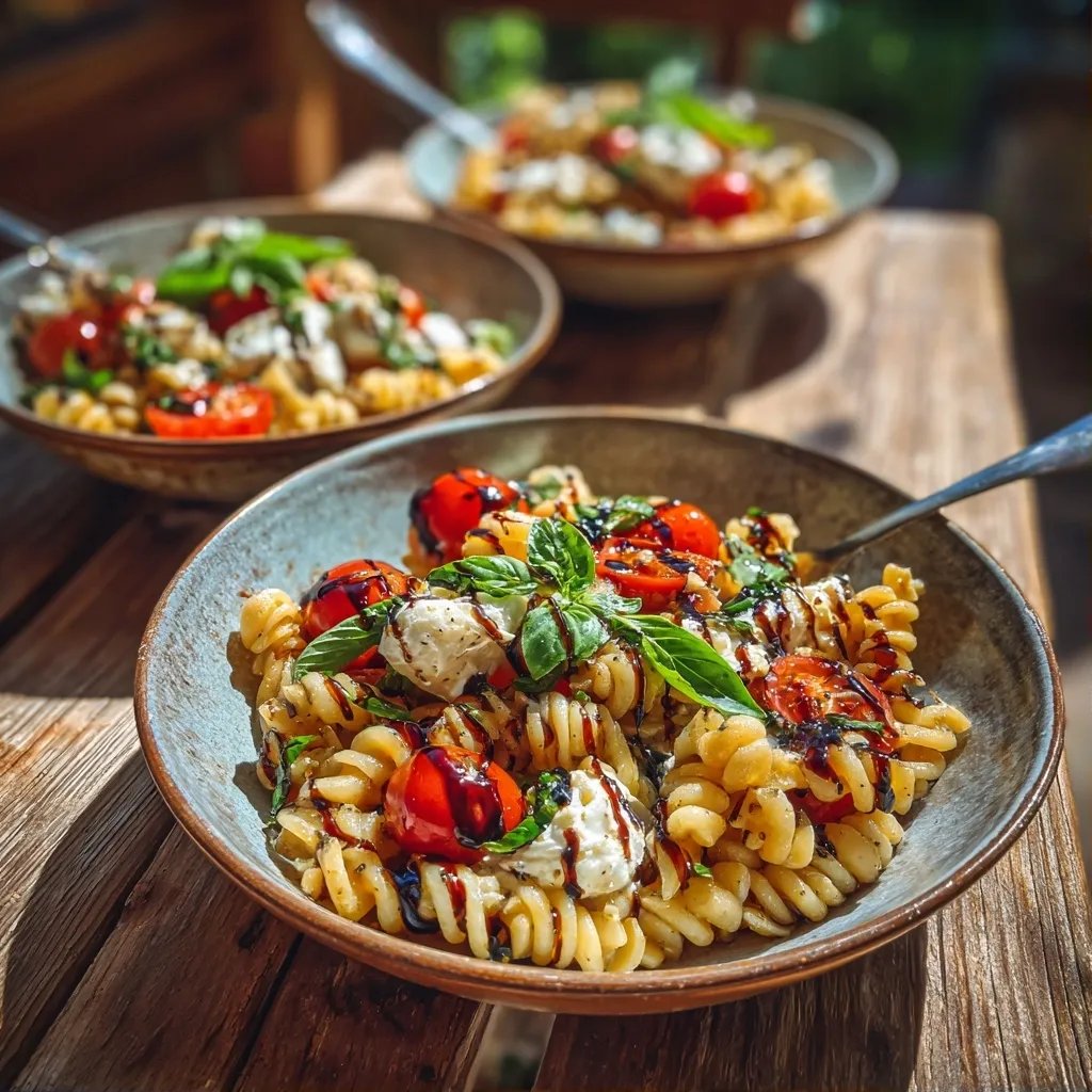 Caprese-Pasta-Salat