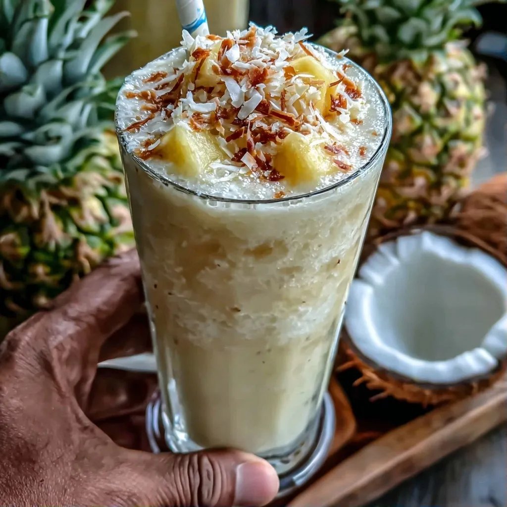 Ananas Kokos Smoothie
