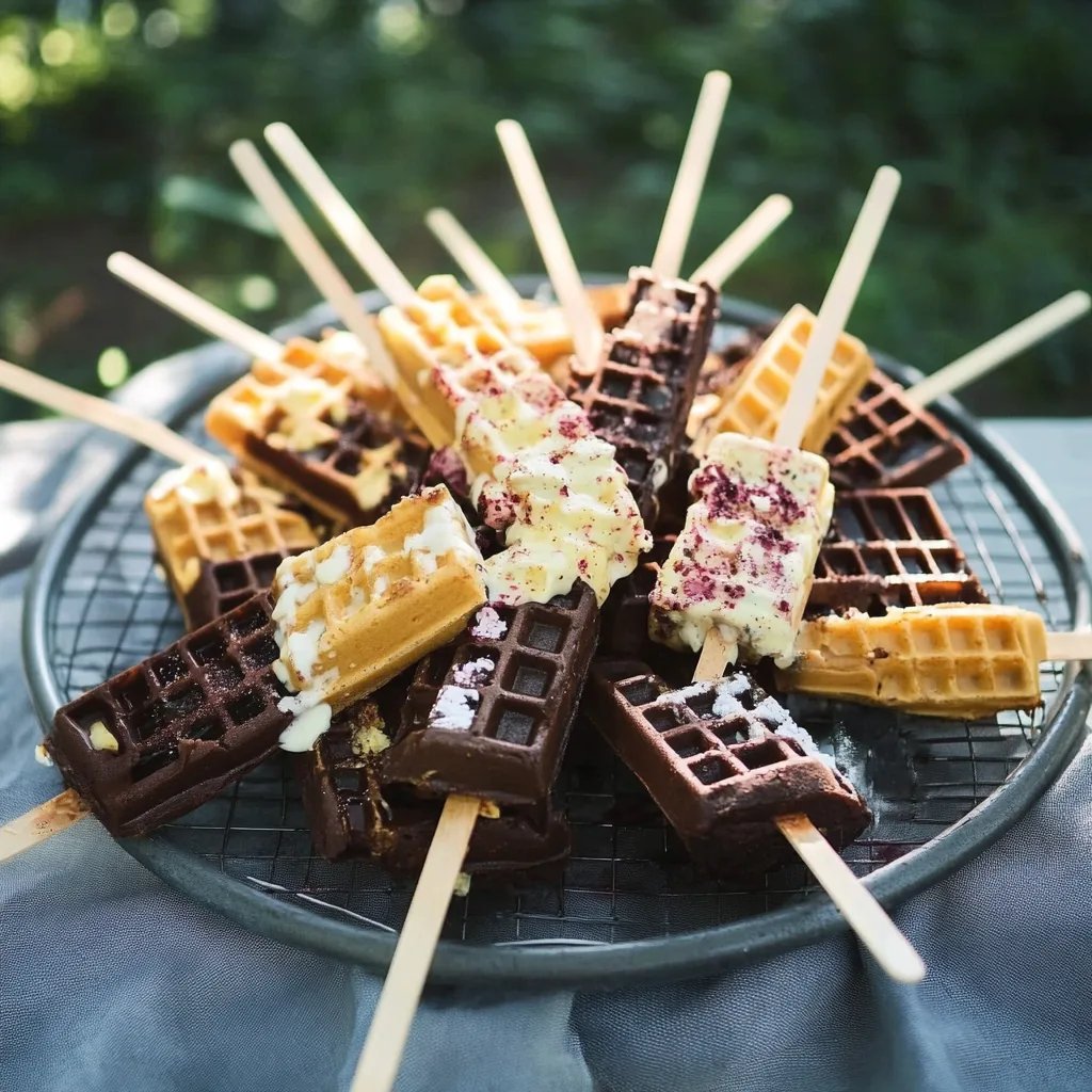 Waffeln am Stiel: Ein Unglaubliches Ultimatives Rezept für 4 Personen