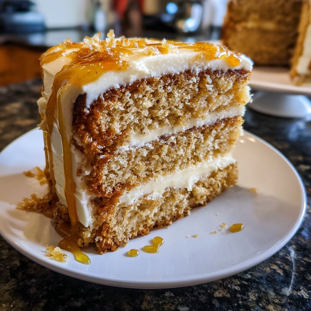 Honig Vanille Kuchen Freude