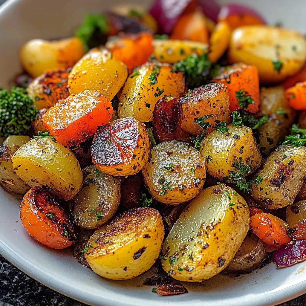 Gebratene Kartoffeln und Gemüse: Ein Unglaubliches Ultimatives Rezept für 4 Portionen