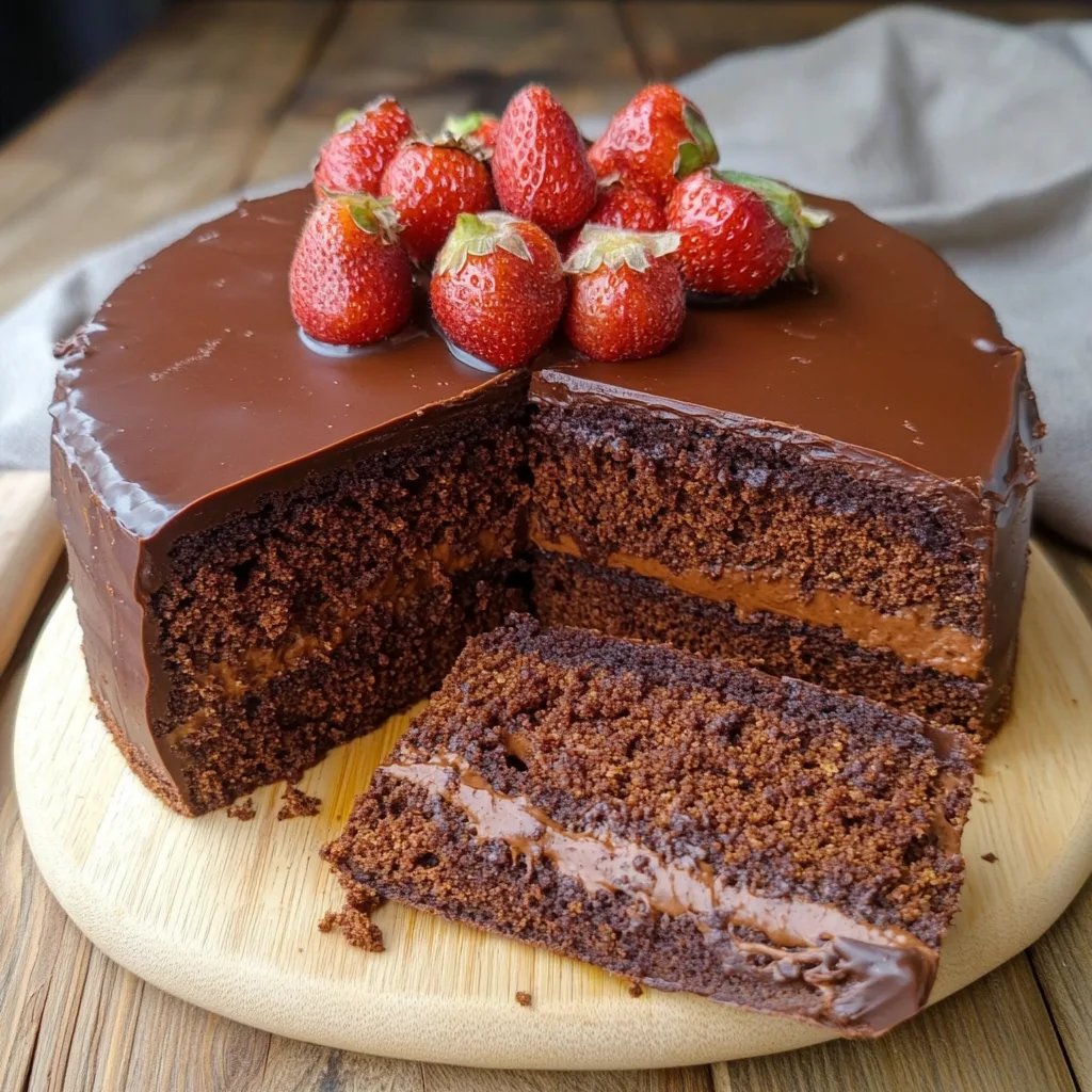 Saftiger Schoko Gewürzkuchen