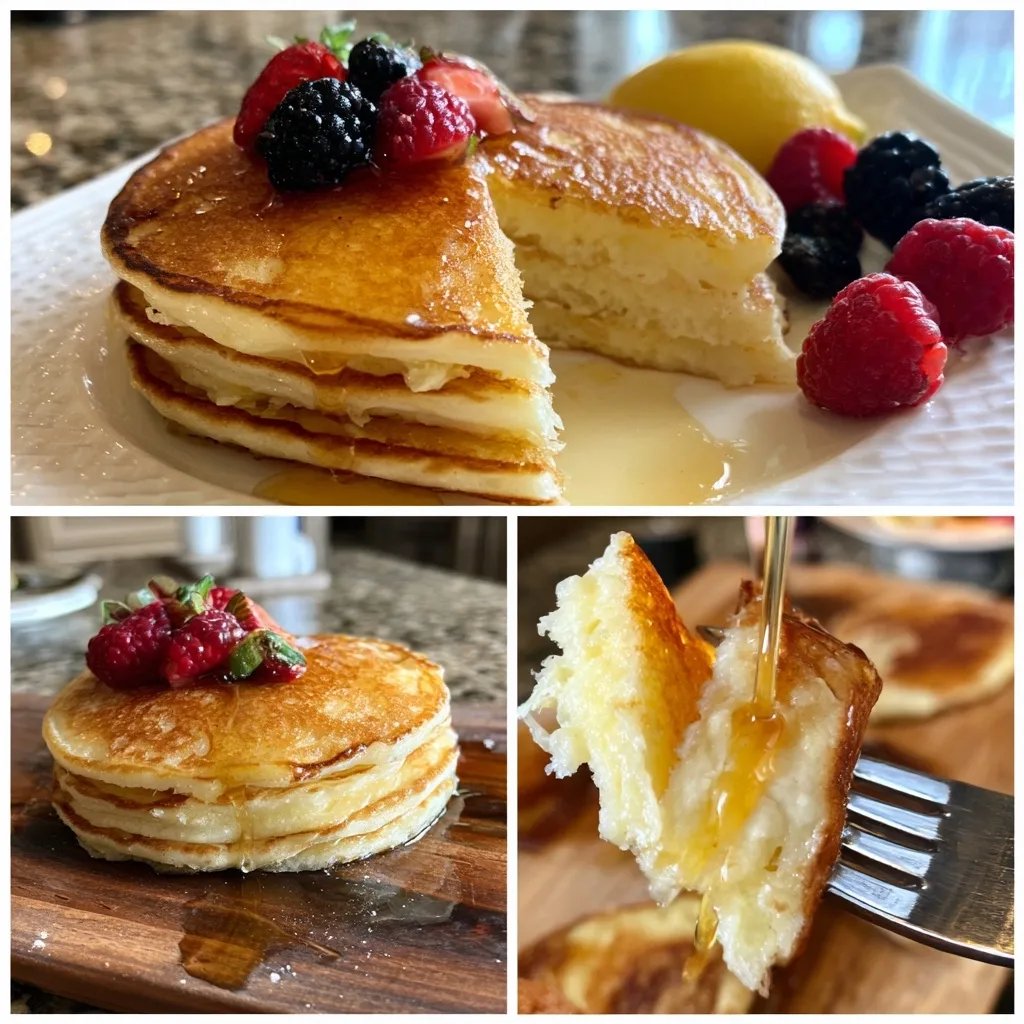 Zitronen-Ricotta-Pancakes