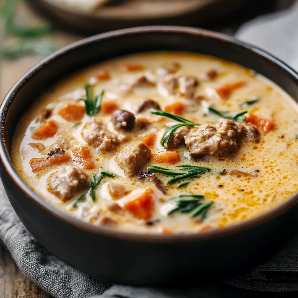 Herzhafte toskanische Suppe