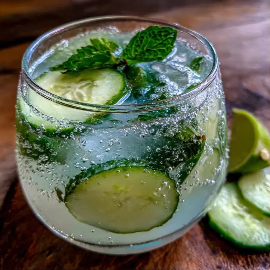 Gurke Limette Limonade