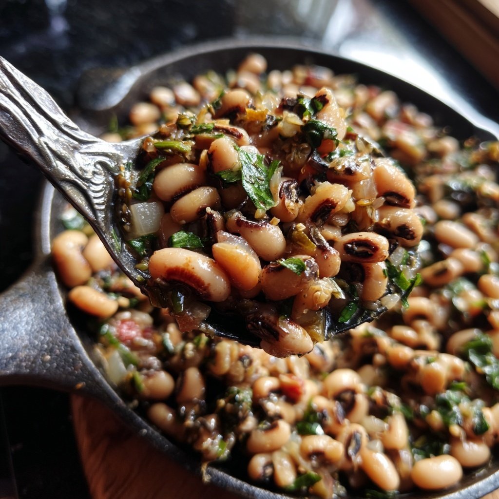 Südliche schwarzäugige Bohnen