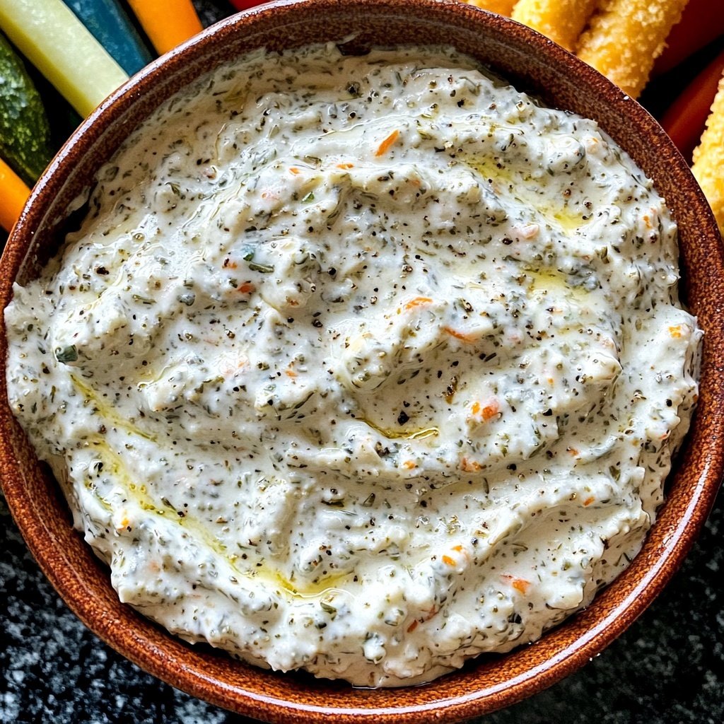 Einfacher Ranch Dip