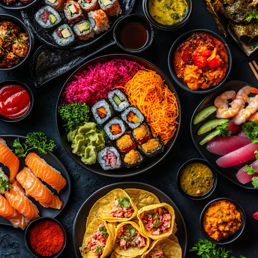 Weltweite Geschmackserlebnisse