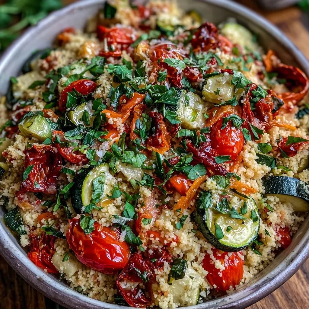 Couscous Pfanne Sommer