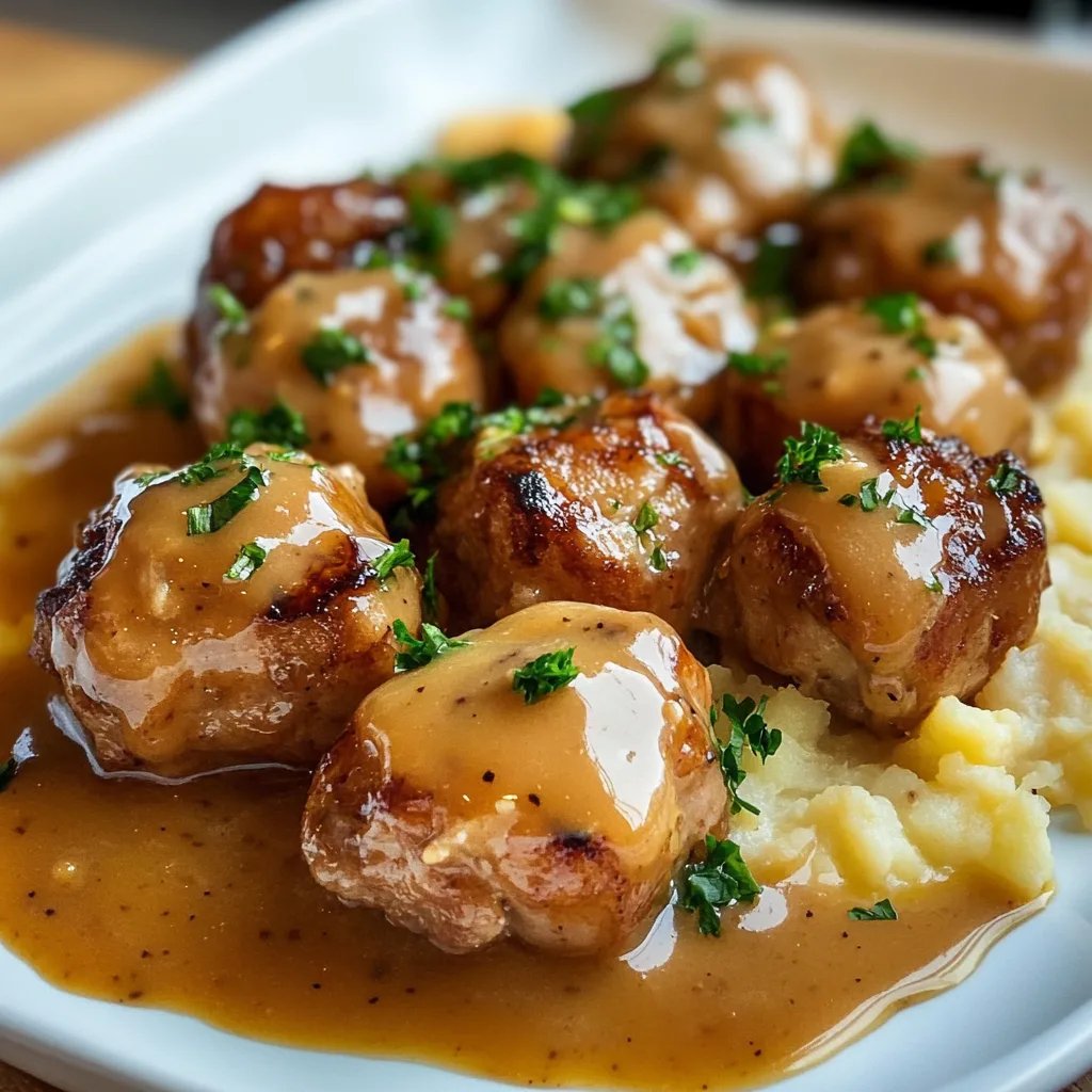 Fleischbällchen in Sahnesauce mit Kartoffelpüree: Ein Unglaubliches Ultimatives Rezept