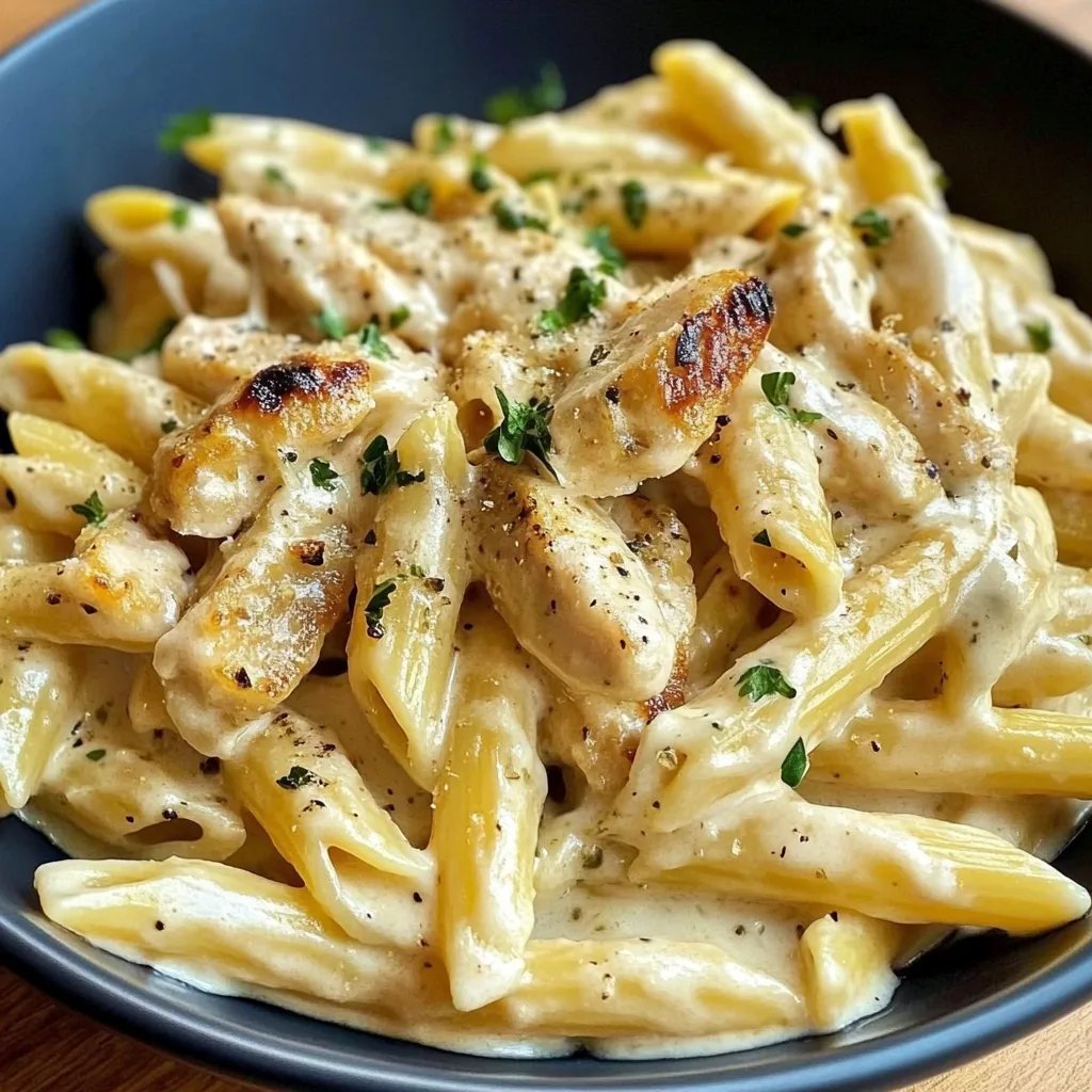 Cremige Hähnchen-Pasta mit Knoblauch: Ein Unglaubliches Ultimatives Rezept