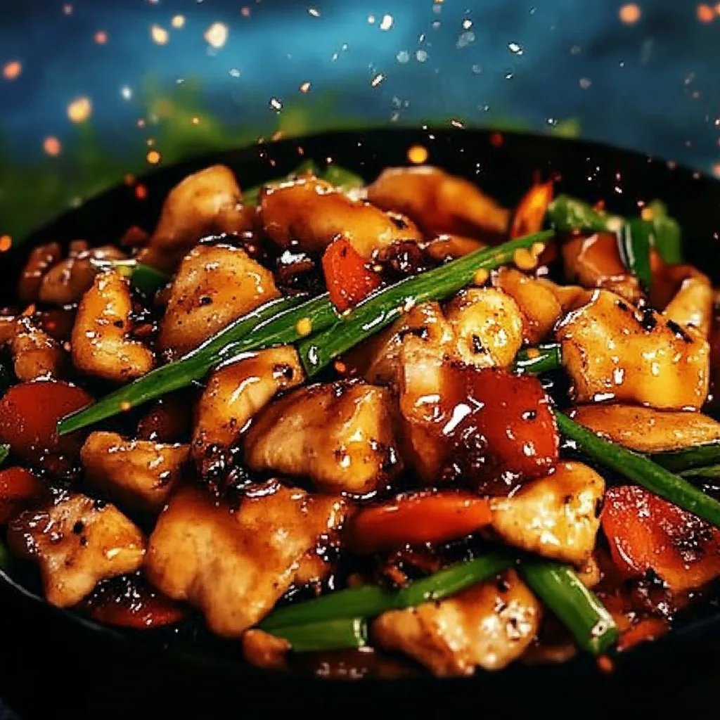 Feuerwerks Hähnchen Pfannengericht: Ein Unglaublich Ultimatives Rezept für 4 Personen