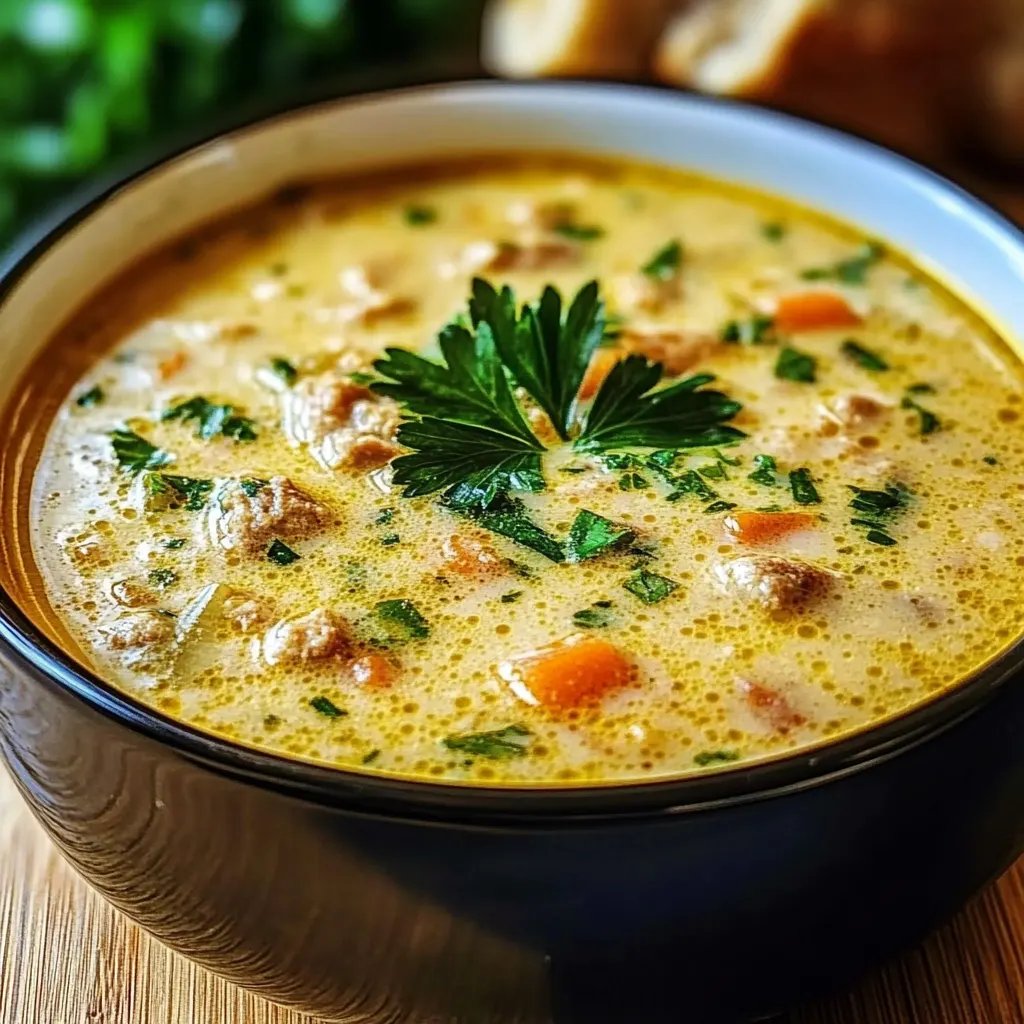 Cremige Hackfleischsuppe: Ein Unglaublich Essenzielles Rezept für 5 Personen
