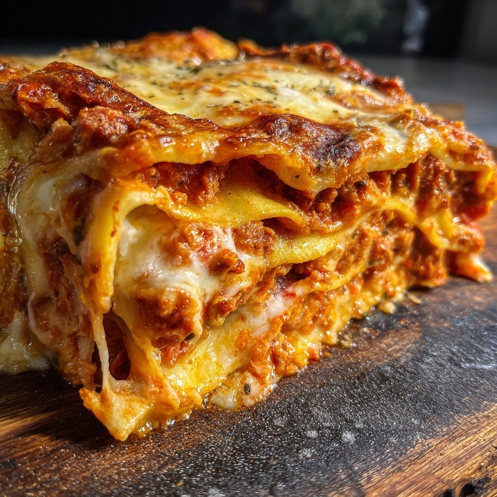 Cremige getrocknete Tomate Lasagne Suppe