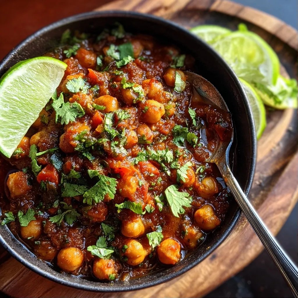 Chana Masala Kichererbsen