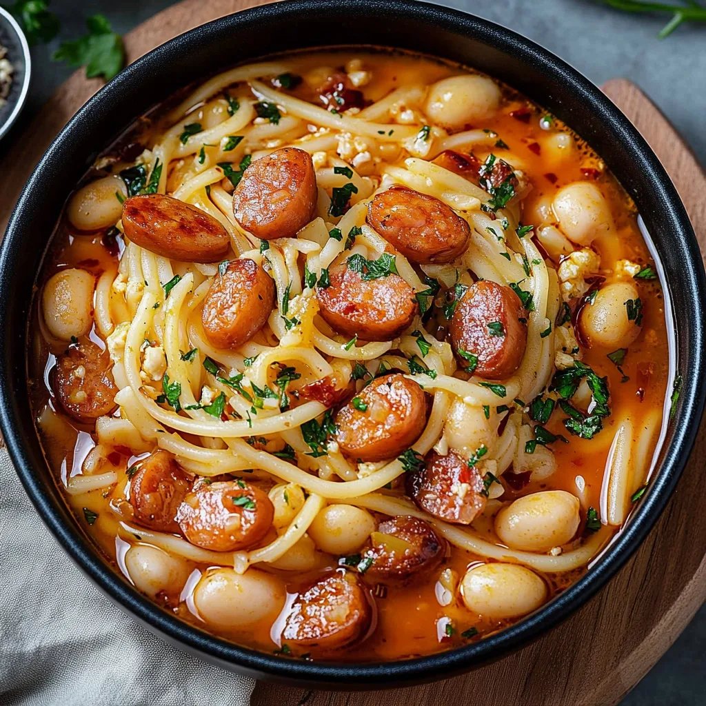Weiße Bohneneintopf mit Würstchen: Ein Unglaublich Essenzielles Rezept für 4 Portionen